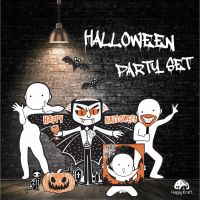 1 แถม 1 Halloween DIY Party Prop Set ขอตกแต่งเทศกาลฮาโลวีน