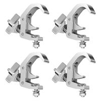 4Packstage Lighting Clip Hook Metal Hook Aluminum Alloy Professional Rack Clamp, for Moving the Head Stage Stage Lighting Fixtures