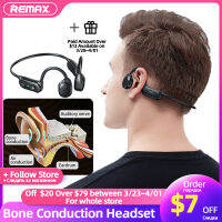 Remax Wireless Headphone Stereo Waterproof Sports Bone Conduction Bluetooth Earphone Hands-free Headset For Xiaomi