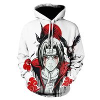 PRIA 3d Fullprinting Naruto Anime Hoodie Jacket/Naruto Itachi Uchiha Sasuke Hoodie/Japanese Manga Anime Jacket Men Women