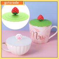 GOTORADE น่ารัก ฝาชากาแฟ ใช้ซ้ำได้ กันรั่ว กันฝุ่น ฝาครอบถ้วยซิลิโคน ฝาครอบถ้วยดูด