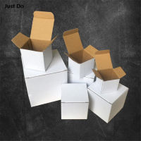 10cm 11cm Thick Carton Mailer Box White Gift Packing Box Corrugated Cardboard Jewelry Express Box Blank Corrugated Shipping Box