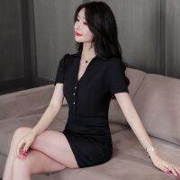 Foot bath work clothes contracted temperament short-sleeved shirt suits hotel stewardess business attire female health sauna technicians clothes