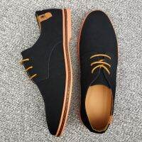 ✐♣❈ Men Shoe Oxford Casual Shoes Classic Anti skid Sneakers Comfortable Formal Shoe Large Flat Bottom Zapatillas Retro British Style