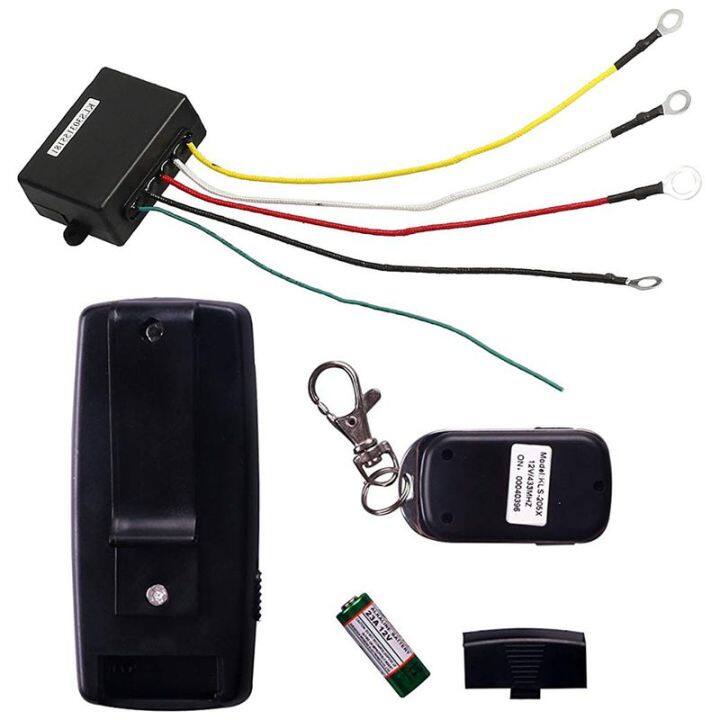 12v-12volt-50ft-winch-wireless-remote-control-set-for-truck-jeep-atv-warn-ramsey