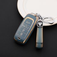 ☇ TPU Car Remote Key Fob Cover Case Holder for GAC New Energy Trumpchi GA6 GM6 Aion S V Y LX GS7 GS8 GS5 GM8 Keychain Accessories