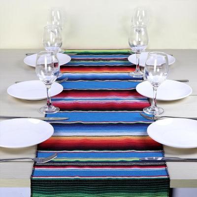ผ้าปูโต๊ะลายสก็อตผ้าลินินปูโต๊ะนุ่ม35 X275cm ของตกแต่งงานแต่งงานอาหารเย็นที่บ้านงานปาร์ตี้