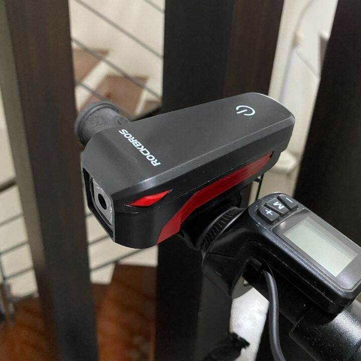 Rockbros Waterproof LED Bike Light And Horn Lazada PH