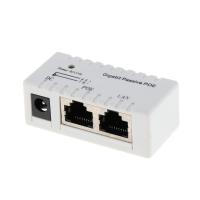 Sunnimix Gigabit PoE Injector 12V-52V DC Passive PoE สวิตช์ไฟผ่านอีเธอร์เน็ต