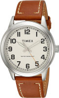 Timex Mens New England Watch Tan/Cream