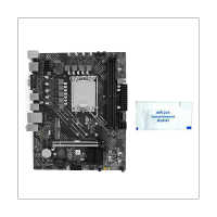 B660 Motherboard+Thermal Grease Kit Accessory Support 12Th/13Th CPU LGA1700 2XDDR4 RAM Slot HD+DP+VGA PCIE 16X SATA3.0 Motherboard