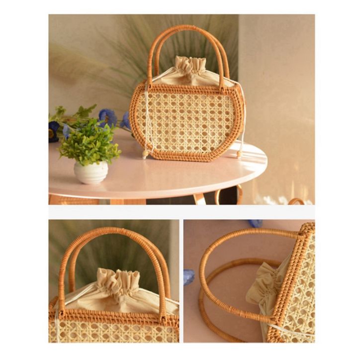 vintage-hand-basket-for-picnic-basket-travel-hand-woven-rattan-handbag-semicircular-stitching-inner-pocket