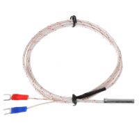 Thermocoupleเซ็นเซอร์ควบคุมอุณหภูมิ0-600C K Type Wire 1M 5M Probe 5x30mm