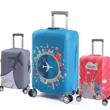 Printed Travel Trolley Case Cover Protector Suitcase Cover Luggage Storage  Cover