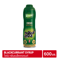 Teisseire Blackcurrant Syrup 600 ml | ไซรัป เตสแซร์ กลิ่นแบล็คเคอเรนท์