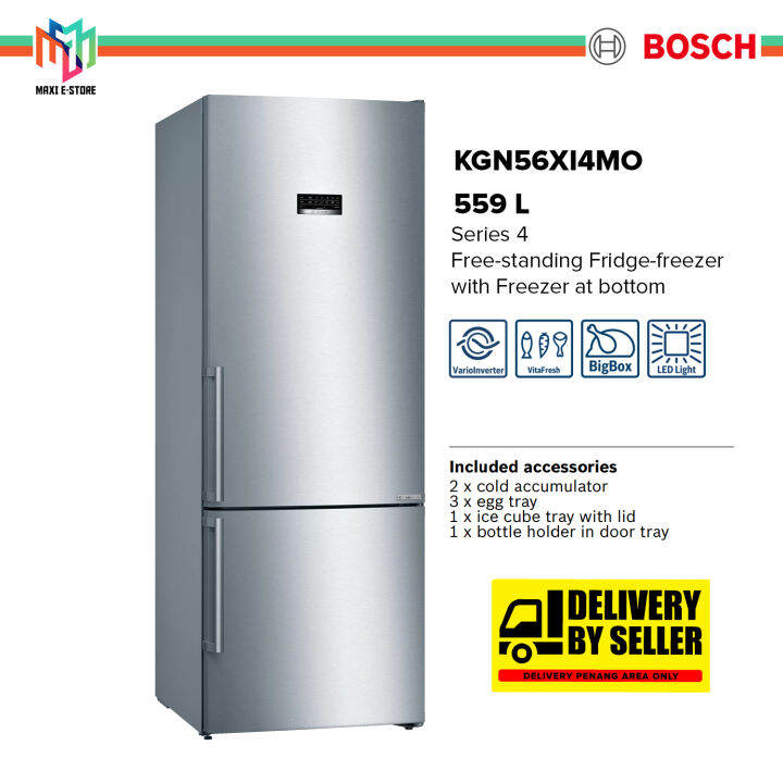 [Delivery by Seller] Bosch KGN56XI4MO 559L Refrigerator Vario Inverter ...