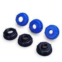 Durable IBC Water Tank Fittings S60X6 Thread To 1/2 3/4 1 Garden Hose Connector IBC Tank Valve Replacement Adapter