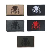 embroidered ALIEN MOVIE ARNOLD Predator head Patches Military badges hook and loop Tactical army patches backpack Adhesives Tape