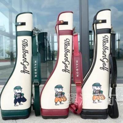 New malbon golf gun bag lightweight high level appearance is convenient for men and women GLOF package bag drum bottom bar