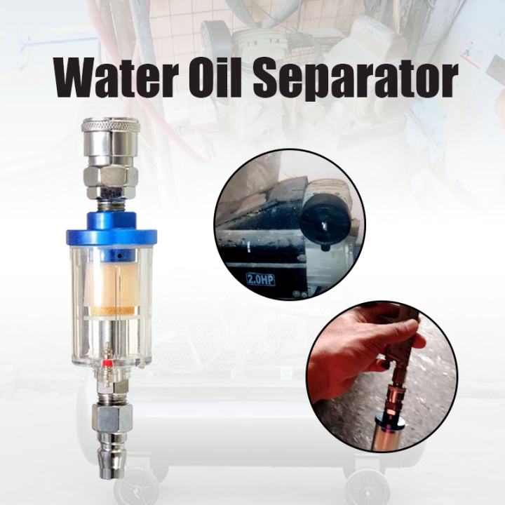 Water Oil Separator Air Compressor Seperator For Spray Paint Tool ...