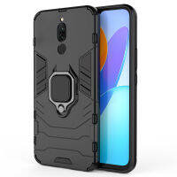 เคส  Redmi 8 Case ชุดเกราะกันกระแทก Slim Rugged Hybrid Hard Plastic + Tpu Bracket Magnet 360 Ring Holder ฝาหลัง