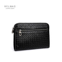 Clutch mens leather mens handbags 2020 new fashion large-capacity trendy Korean envelope bag woven clutch bag