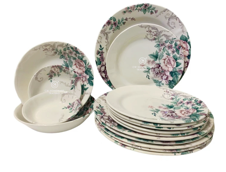 Claytan 1501FS Full Dinnerware Set 12Pcs&16Pcs(4person&6person) Livingware Dinner Serve