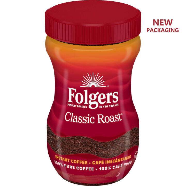 Folgers Classic Roast Instant Coffee, 200g, CANADA Lazada PH