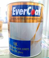 Evercoat สีพ่นรองพื้นรถยนต์ เนื้อสีเทาอ่อน แห้งเร็ว ขนาด3ลิตร **ส่งฟรี**