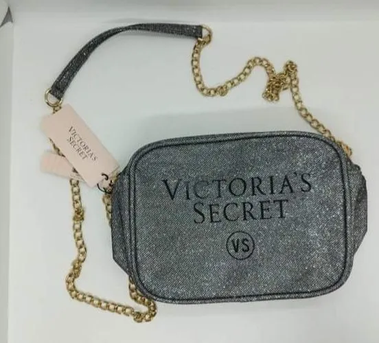 VICTORIA/SECRET TOP ZIP GLITTER CROSSBODY BAG Lazada PH