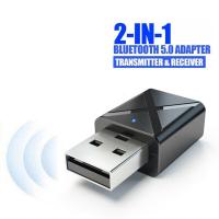 USB Bluetooth-compatible Adapter 5.0 Wireless Adio Streaming Capabilities Music Audio Receiver Transmitter For PC Headphone