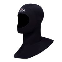 【CW】3mm Neoprene Scuba Diving Hood With Shoulder Snorkeling Equipment Hat Cap Winter Swim Warm Wetsuit Spearfishing