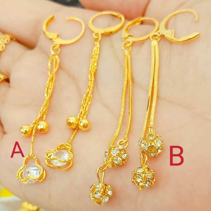 EARRING Subang Emas Bangkok GOLD PLATED Lazada