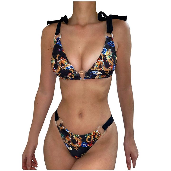 yofans-women-y-dragon-print-bow-bikini-set-push-up-pad-swimwear-swimsuit-beachwear