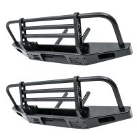 2X Universal Metal Front Anti-Collision Bumper for 1/10 Traxxas Trx4 Defender Bronco Axial Scx10 90046 90047