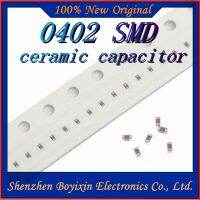 100pcs 0402 50V SMD Thick Film hjxrhgal Chip Multilayer Ceramic Capacitor 0.5pF-47uF 10NF 100NF 1UF 2.2UF 4.7UF 10UF 1PF 6PF