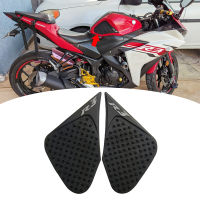 STA สำหรับ Yamaha YZF R3 R 3 2015 2016สติกเกอร์ปลอกปกป้องเข่าถังกันลื่นรถมอเตอร์ไซค์สติกเกอร์ติดที่ยึดเข่าแก๊สยึด R3 YZF-R3ด้านข้าง