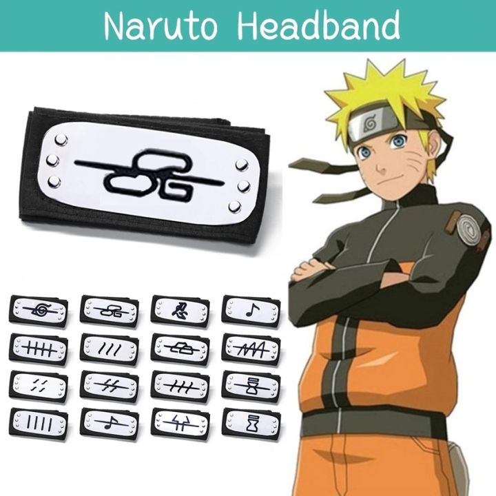 Anime Naruto Shinobi Shippuden Metal Hidden Leaf Headband Cosplay | eBay