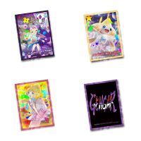 【LZ】niquda 60Pcs/Set Anime Pokemon PTCG Jirachi Gengar Lillie Acerola Card Sleeve Card Protection Hobbies Collectibles Gift Toys