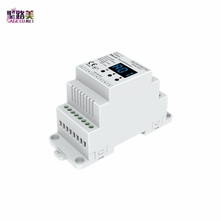 【✔In stock】 malu70360 12-24vdc Da4-D ราง Dali 4ch 4ช่องหรี่แสง Pmw 4X60-120W 5a /Ch