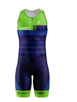 Summer new triathlon adult vest jumpsuit road bike triathlon swimming running suit cycling suit male