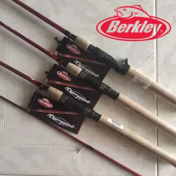 BERKLEY CHERRYWOOD HD FISHING ROD (SPINNING / BAITCASTING / BC)