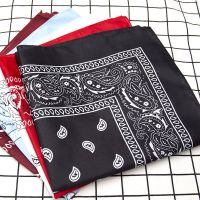 【CC】❁  Fashion Hip Hop Bandana Kerchief Hair Band Neck Scarf Headwear Wrist Scarves Print Handkerchief