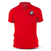 2021 BMW M Sport M3 M5 M4 Racing Motorcycle Turbo Polo Cotton T Shirt