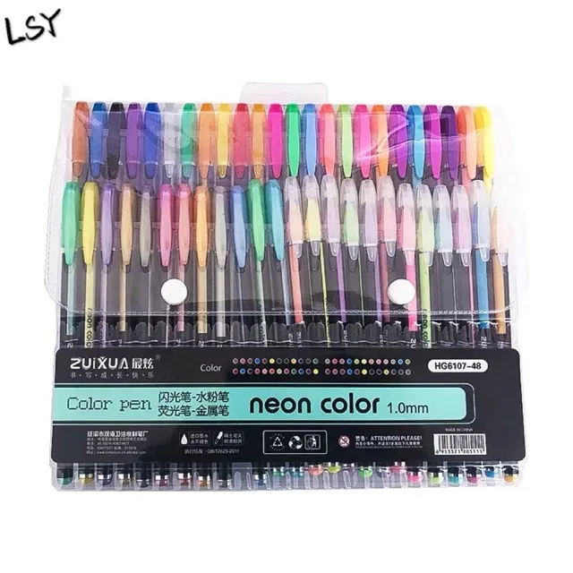 LSY Zuixua Neon Color Pen 48 colors set ...