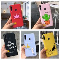 Y6pน่ารักการ์ตูนเคสสำหรับหัวเหว่ยY6p 2020ปลอกMED-LX9 MED-LX9Nนุ่มบางกันกระแทกโทรศัพท์ปก