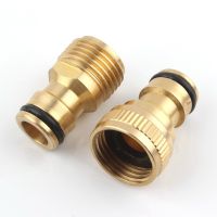 1/2 quot; Female Male Thread Brass Quick Connector Water Tap Faucet Nozzle Joint 16mm Hose Adapter Air Pump Garden Irrigation Fitting