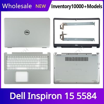New Original For Dell Inspiron 15 5584 Laptop LCD back cover Front Bezel Hinges Palmrest Bottom Case A B C D Shell 0GYCJR