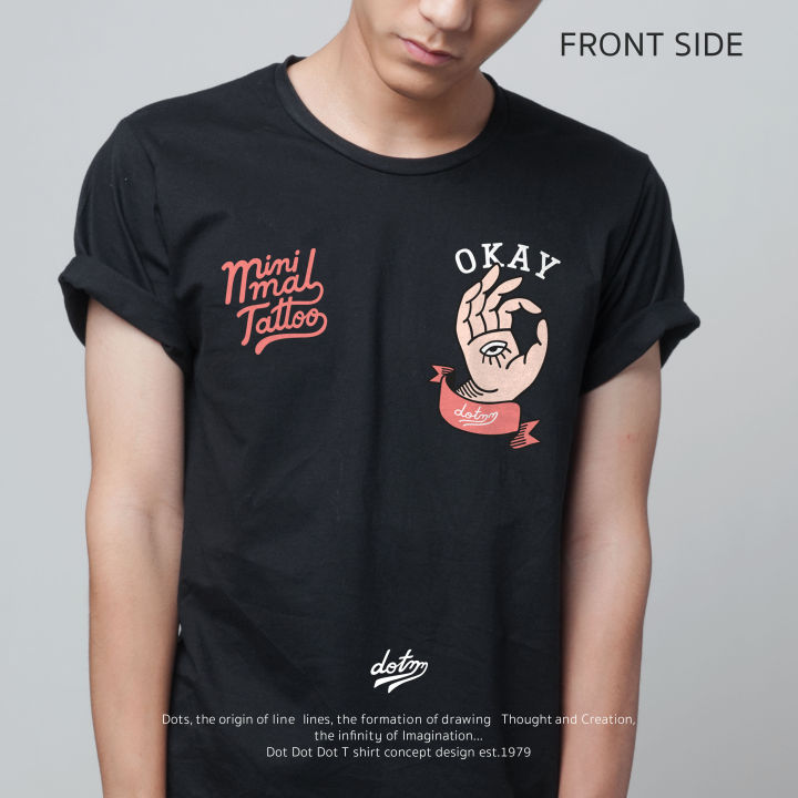 dotdotdot-เสื้อยืด-t-shirt-concept-design-ลาย-tattooปลาคราฟ