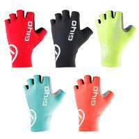 hotx【DT】 Cycling Gloves Half Gel Racing Mittens Men Road